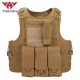 Жилет тактический plate carrier с подсумками molle OD, BK, CB, CP [YAKEDA]